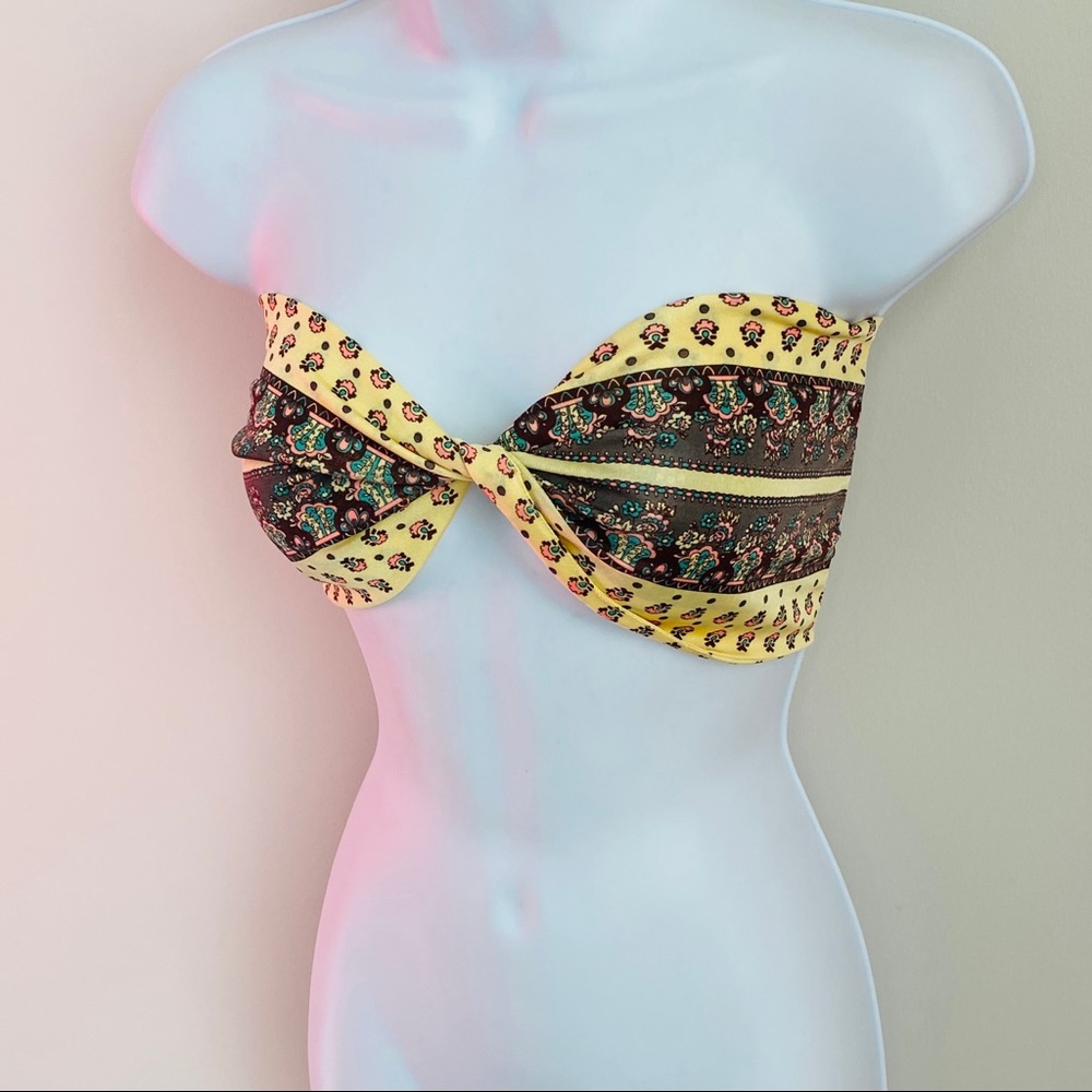 Lucky Pierre Yellow Printed Scarf